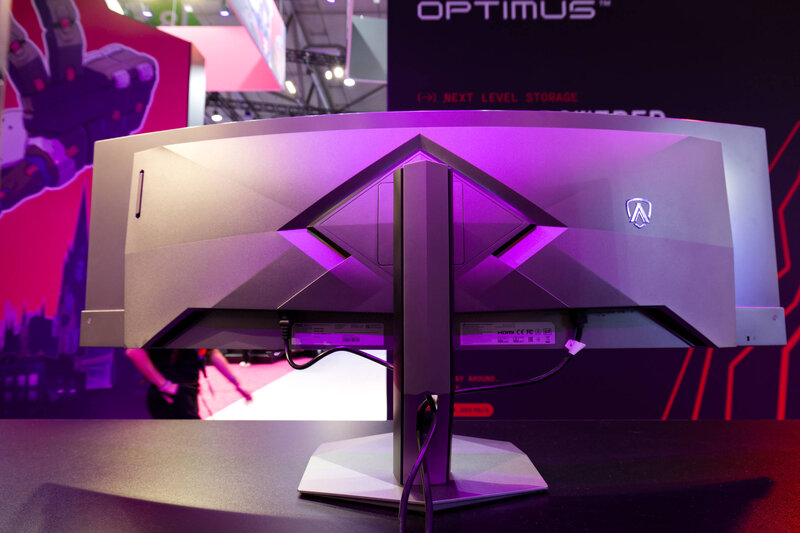 AOC Agon Pro AGP497UCZD Rückseite AOC Agon Pro AGP497UCZD Rückseite