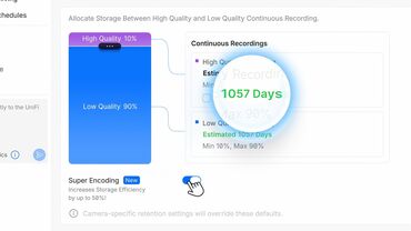 UniFi Protect 7.3 Update brings Storage Optimization and Improvements to Remote Deployment