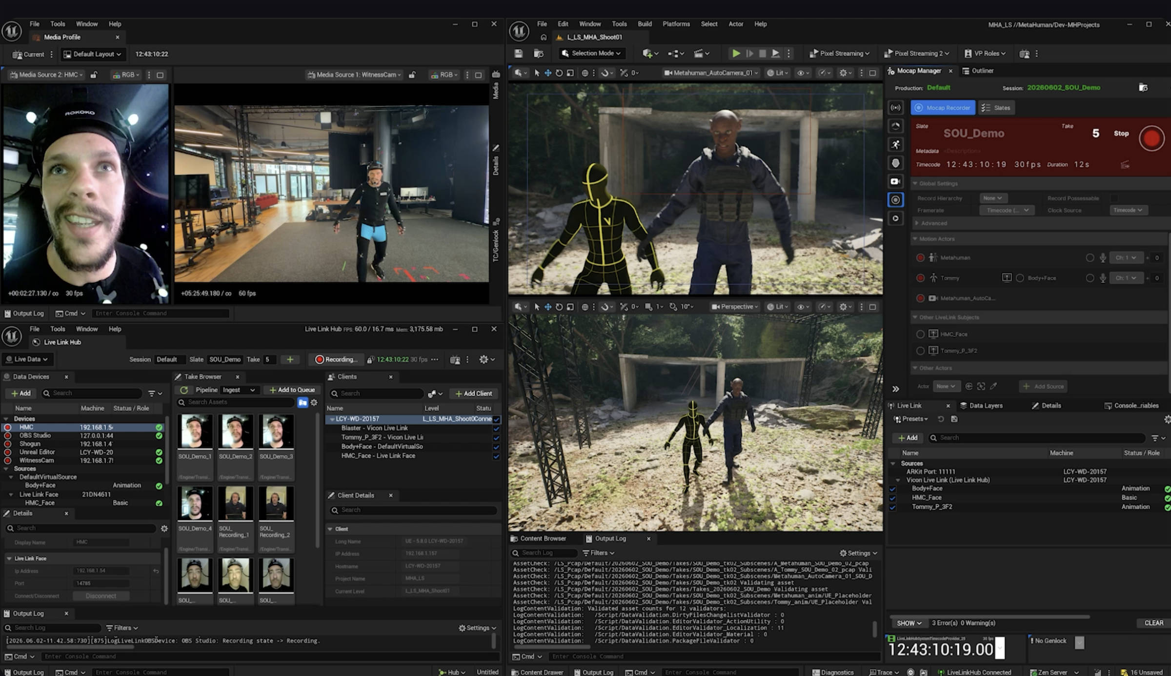 Unreal Engine 5 8 Motion Capture