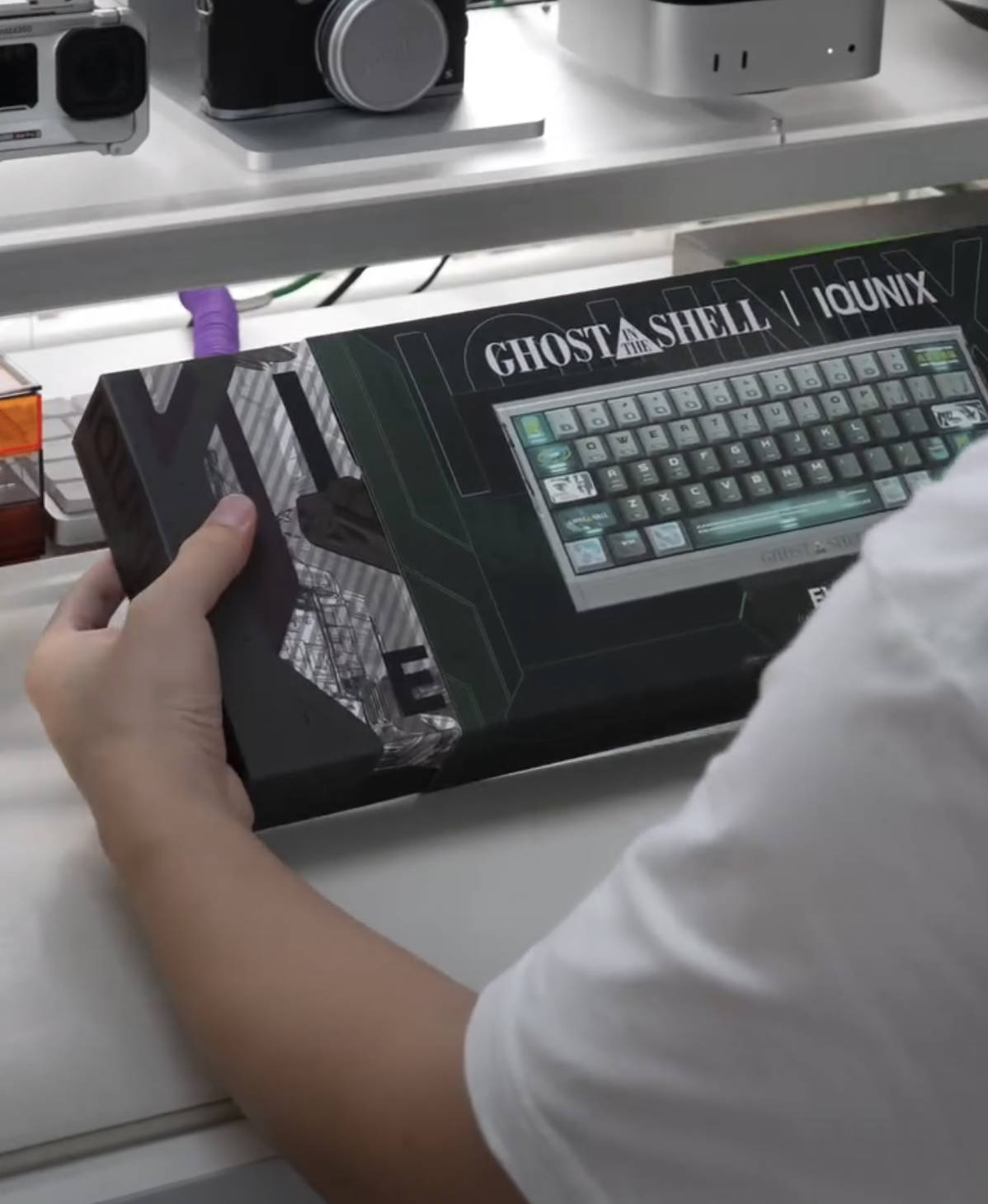 Iqunix Unveils “Ghost in the Shell Edition” of the EV63 Hall-Effect Keyboards