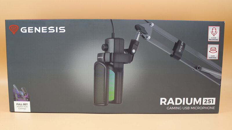 Genesis Radium 251 Set Packaging (Front) Genesis Radium 251 Set Packaging (Front)