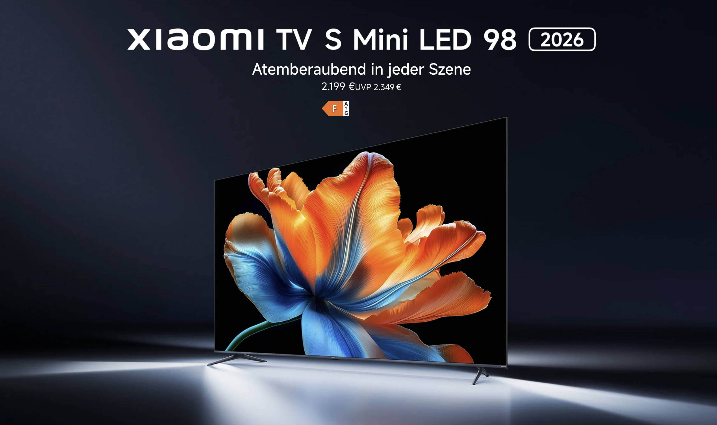Xiaomi TV S Mini 98 LED 2026  Image © Xiaomi