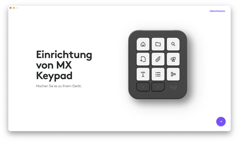 Logitech MX Keypad Options Setup Logitech MX Keypad Options Setup