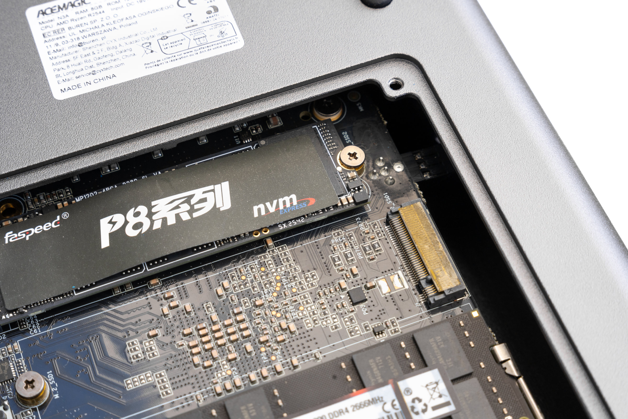 ACEMAGIC N3A NVMe Detail View